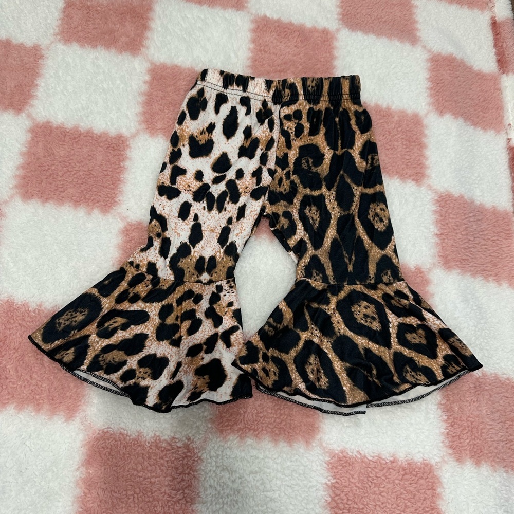 Cheetah Print Bell Bottoms